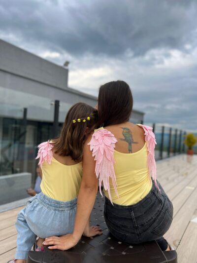 Blusas de Alas (Amarillo y Rosa)